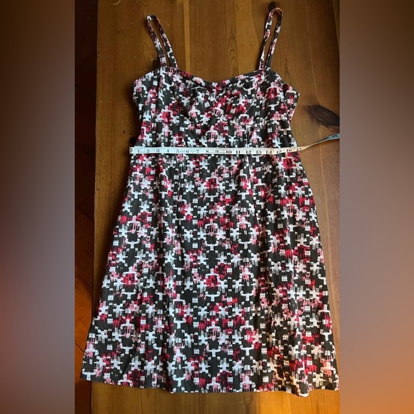 Patagonia Patterned Hemp & Organic Cotton Babydoll Strap Midi Dress Bwn(14) - Picture 14 of 15